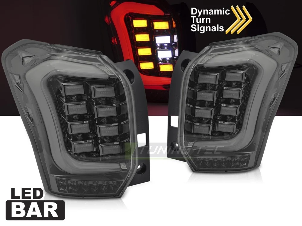 Baklykter Subaru Forester IV (2013–2018) LED Bar Smoke - LDSU03