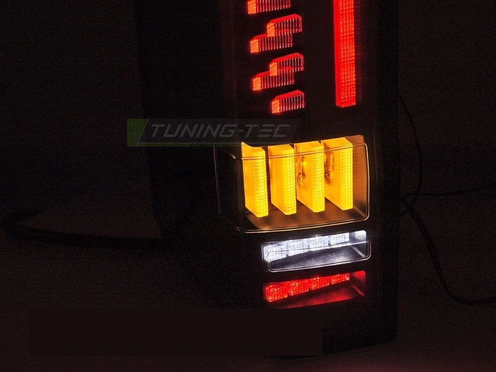 Baklykter Volkswagen Crafter 06-16 - LED Sekvensielle Red Smoke