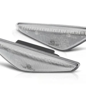 Blinklys BMW 3-Serie E46 Coupe (2003-2006) LED Sekvensiell Krom - KBBM61