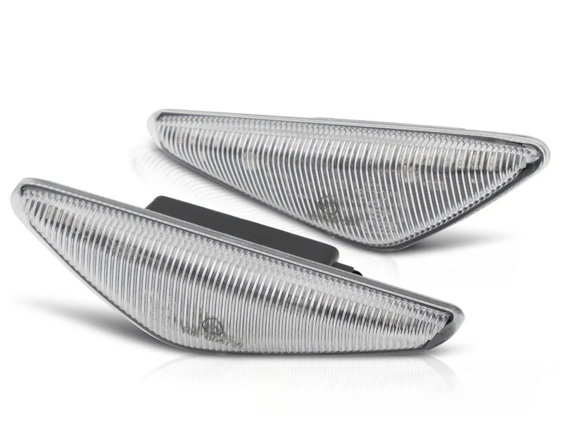 Blinklys BMW 3-Serie E46 Coupe (2003-2006) LED Sekvensiell Krom - KBBM61