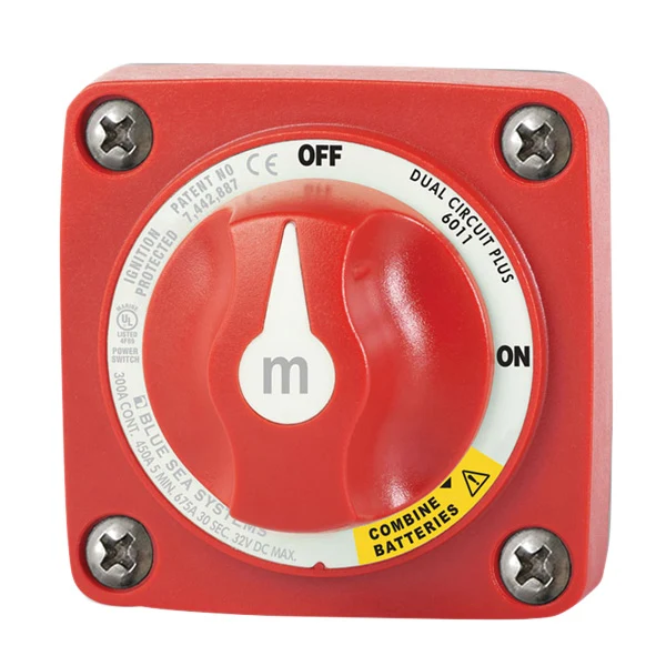 Blue Sea Systems, Hovedstrømbryter Mini Dual 300A M10