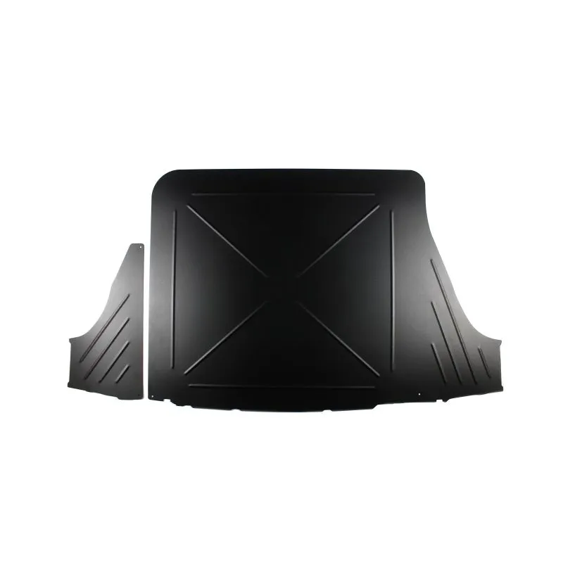 BMW E36 Compact blindplate reservehjulsbrønn – Aluminium CNC-sett (2 deler)