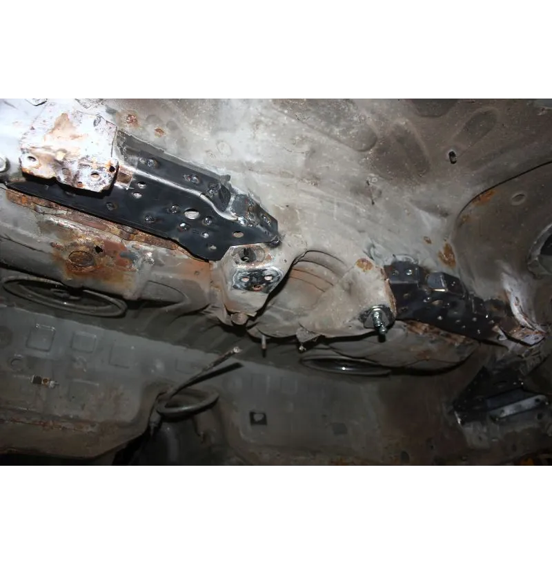 BMW E46 Gulvforsterkning Bak – Swagier POLIFT V2 PRO Subframe-fester