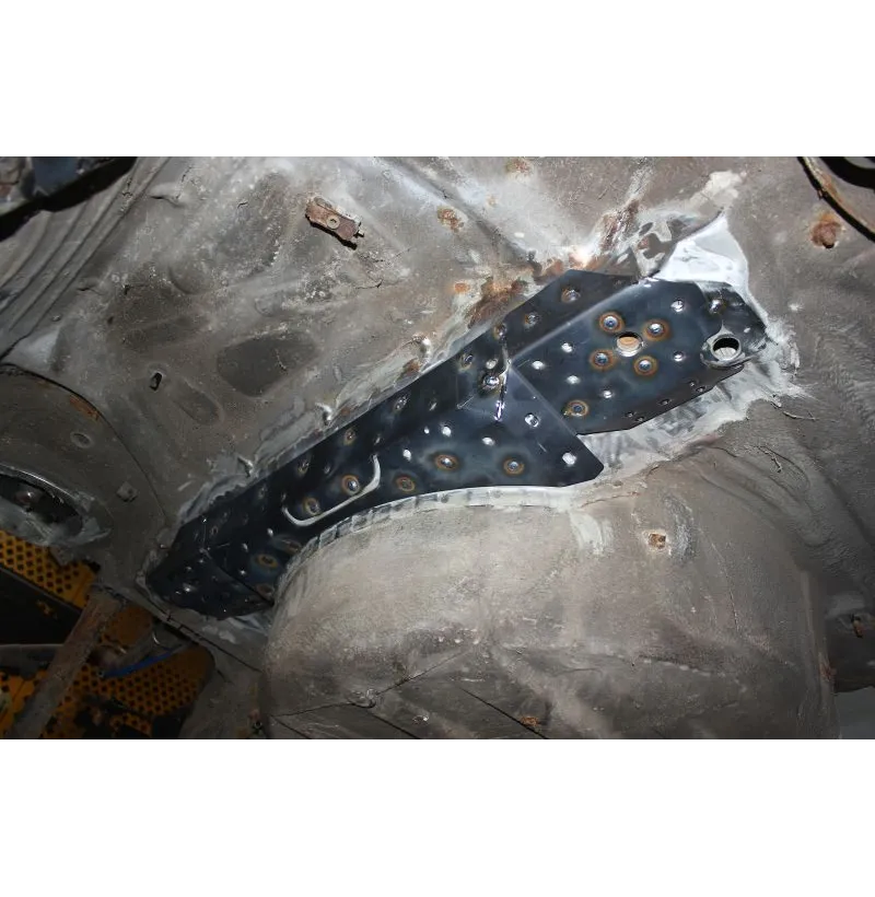 BMW E46 Gulvforsterkning Bak – Swagier POLIFT V2 PRO Subframe-fester