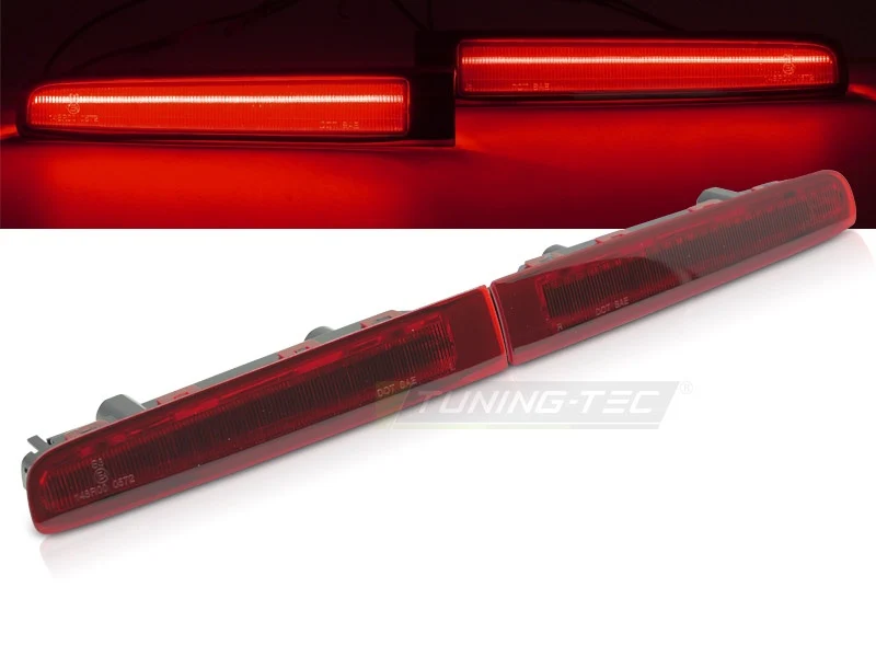 Bremselys Volkswagen T5 (2003–2015) Rød LED Twin Door - LDVWT4-T5