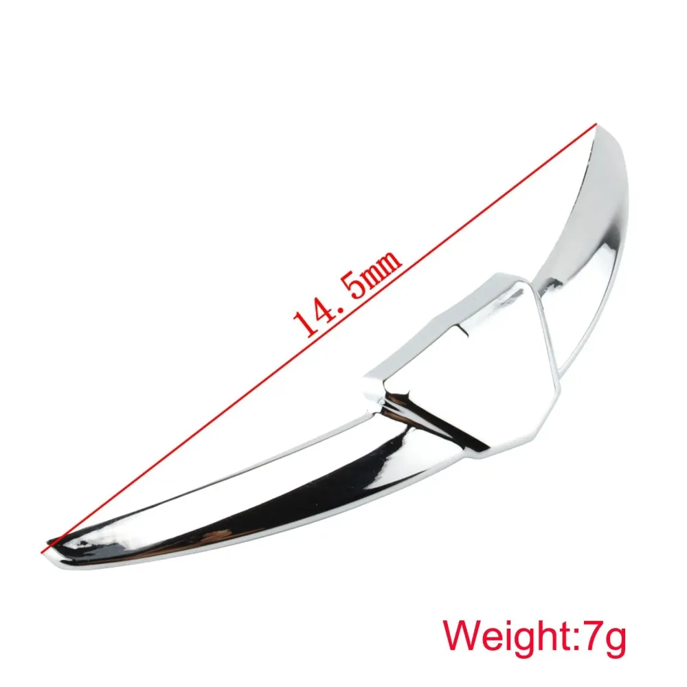 Chrome Front Fender Tip Trim Accent Case Honda GL1800 Goldwing 1800 2018-2021