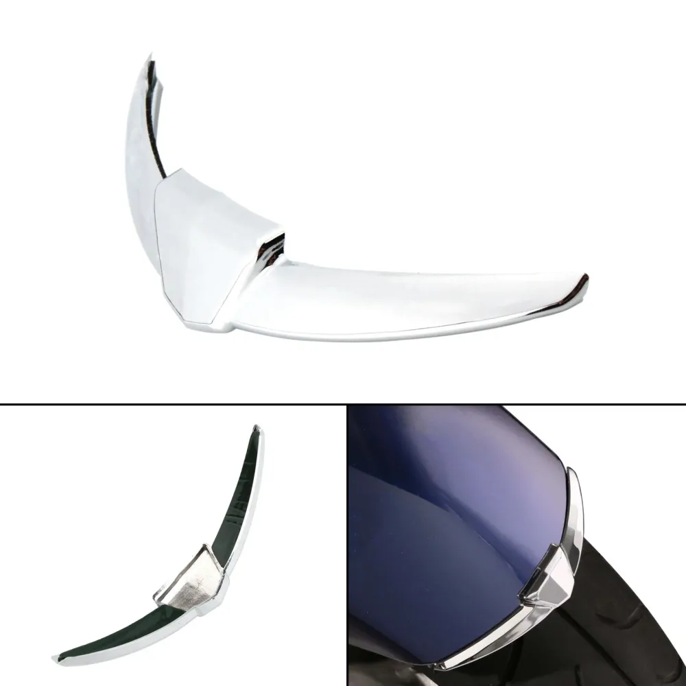 Chrome Front Fender Tip Trim Accent Case Honda GL1800 Goldwing 1800 2018-2021