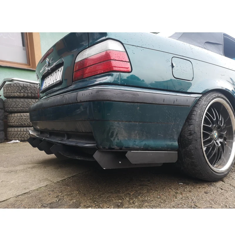Diffuser BMW E36 sedan coupé touring – M-pakke / M3 støtfanger