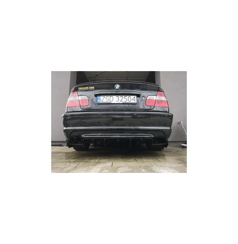 Diffusor til BMW E46 Sedan / Coupé / Touring – M-pakke støtfanger