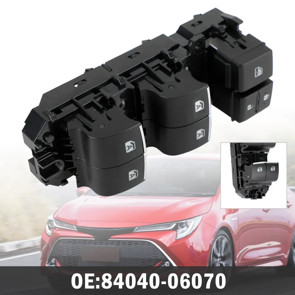 Driver Side Master Power Window Window Toyota Camry 84040-06070 2018-2020