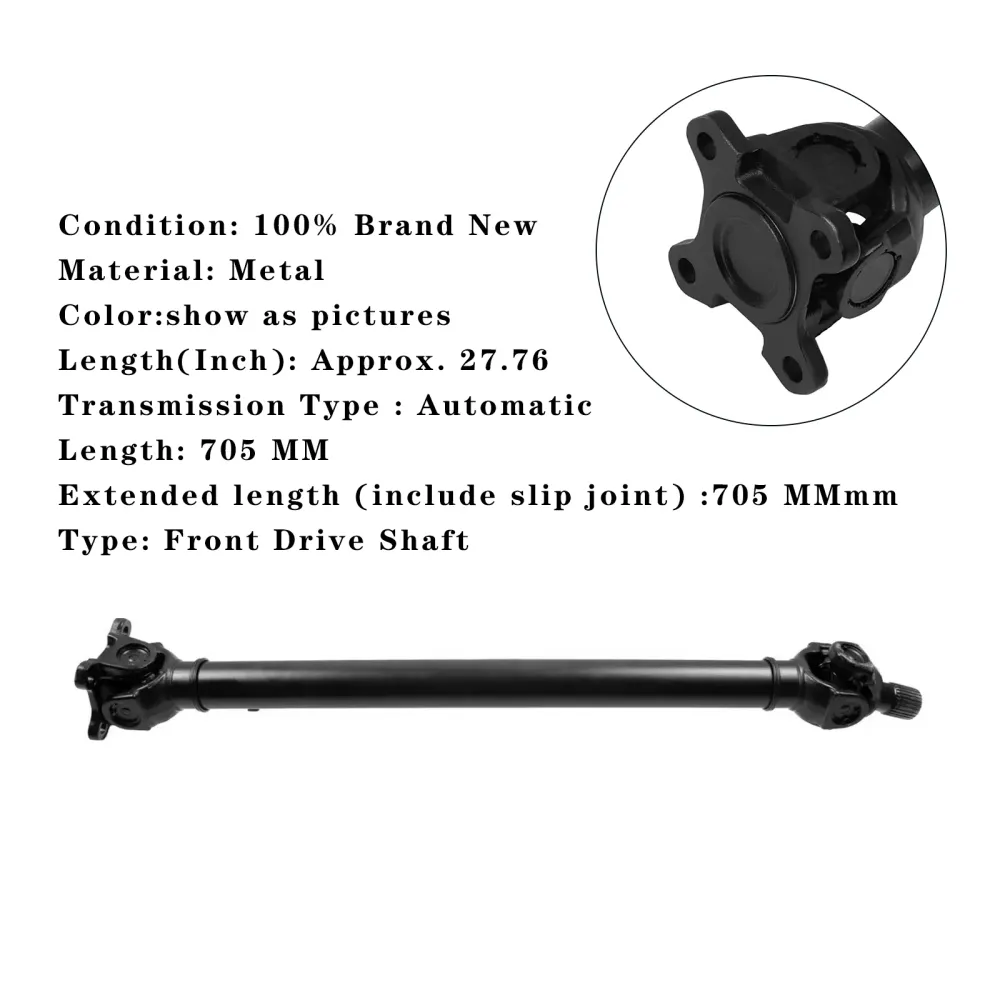 Front Drive Shaft 26207556020 BMW X5 E70 X6 E71 N62/63 XDrive