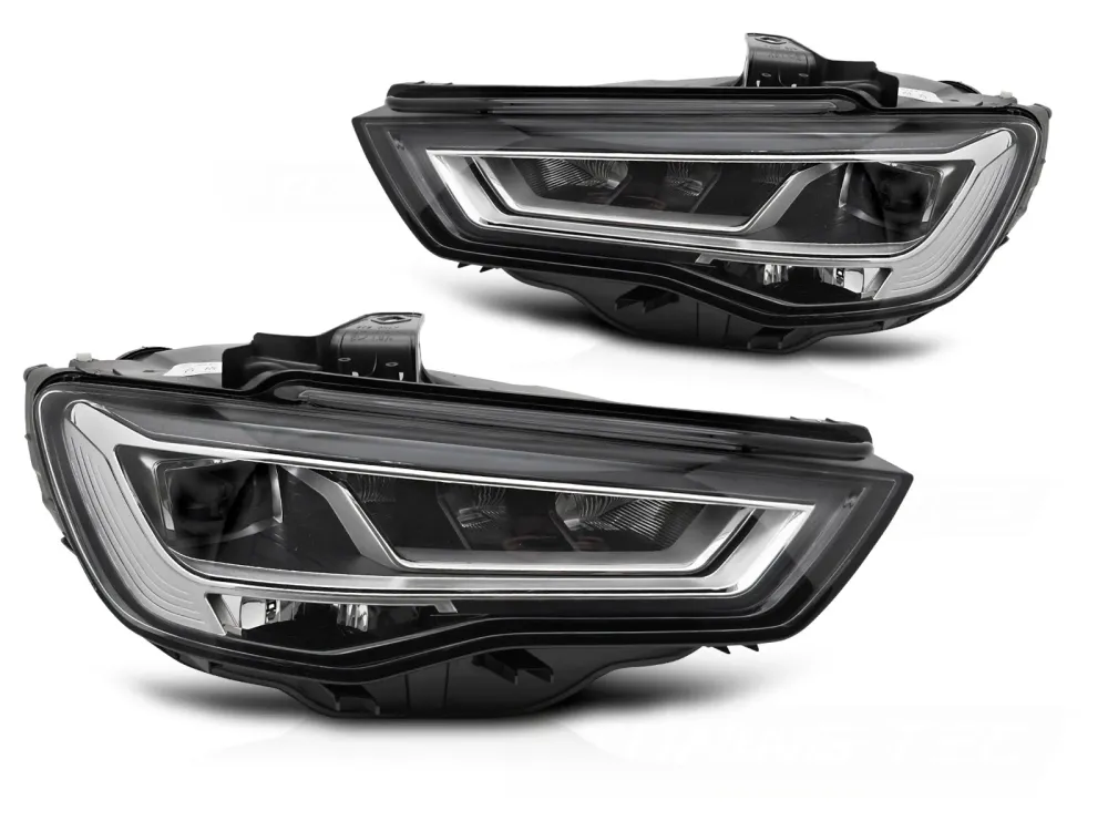 Frontlykter Audi A3 8V 12-20 - Full LED med Sekvensielle DRL