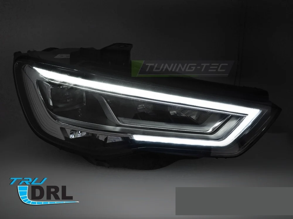 Frontlykter Audi A3 8V 12-20 - Full LED med Sekvensielle DRL