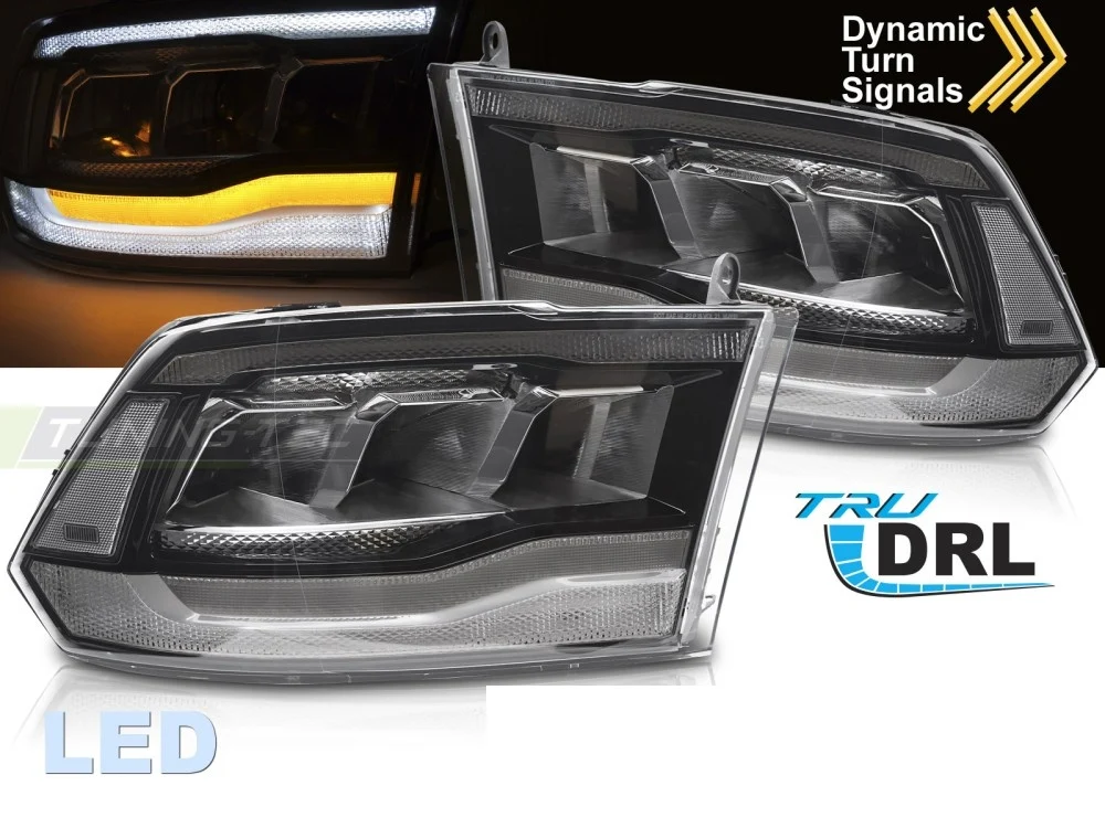 Frontlykter Dodge Ram (2009–2018) LED DRL - LPDO28