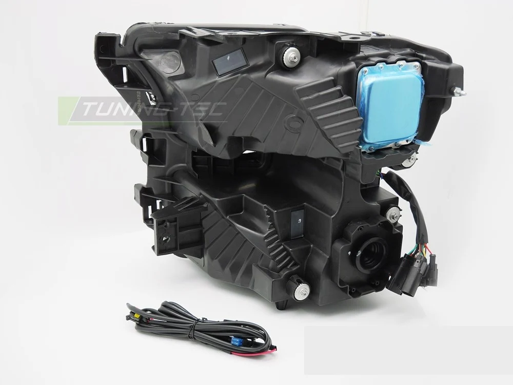 Frontlykter Ford F150 MK13 (2014–2017) LED Svart - LPFOA7