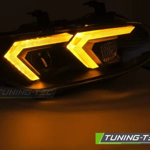 Frontlykter Honda Civic IX 14-16 - LED DRL Sekvensiell Krom