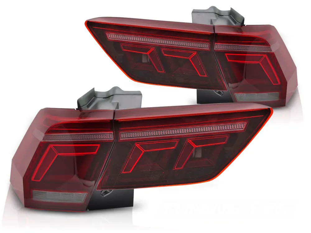 Frontlykter VW Polo 2G 17-21 - LED Sekvensiell DRL Silver
