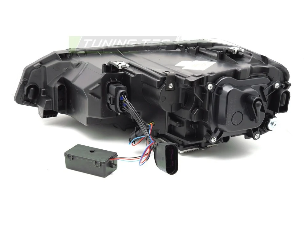 Frontlykter VW Polo 2G 17-21 - LED Sekvensiell DRL Silver