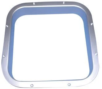 Gebo, Innerramme aluminium 620 x 620mm, Hjørneradius 30,0 mm