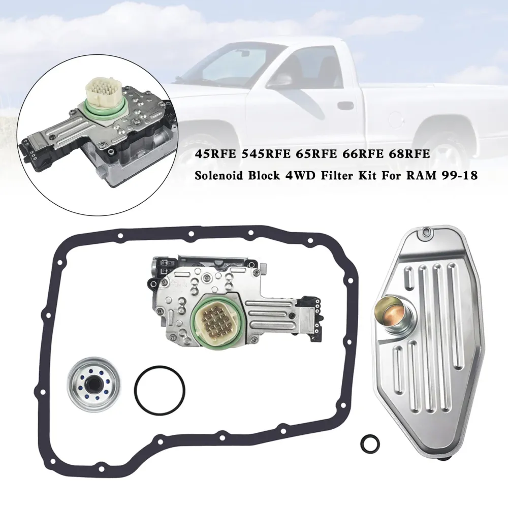 Geely TX4 2008-2017 5 SP RWD L4 2.5L 5-45RFE Solenoid Block 4WD Filter Kit