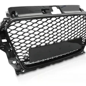 Grill Audi A3 8V 2012-2016 Glossy Black - GRAUD8