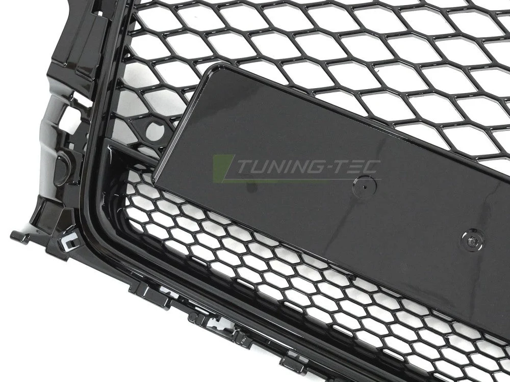 Grill Audi A3 8V 2012-2016 Glossy Black - GRAUD8
