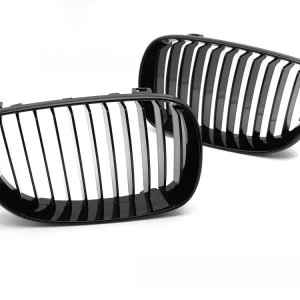 Grill BMW 1-serie E87 2004-2007 Blank Svart - GRBMP3