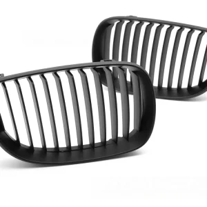 Grill BMW 1-serie E87 2004-2007 Mattsvart - GRBMP4