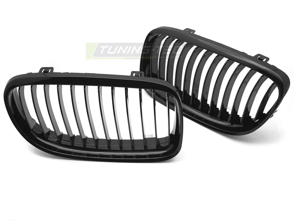 Grill BMW 3-serie E90/E91 LCI 2009–2011 Blank Svart - GRBMH6