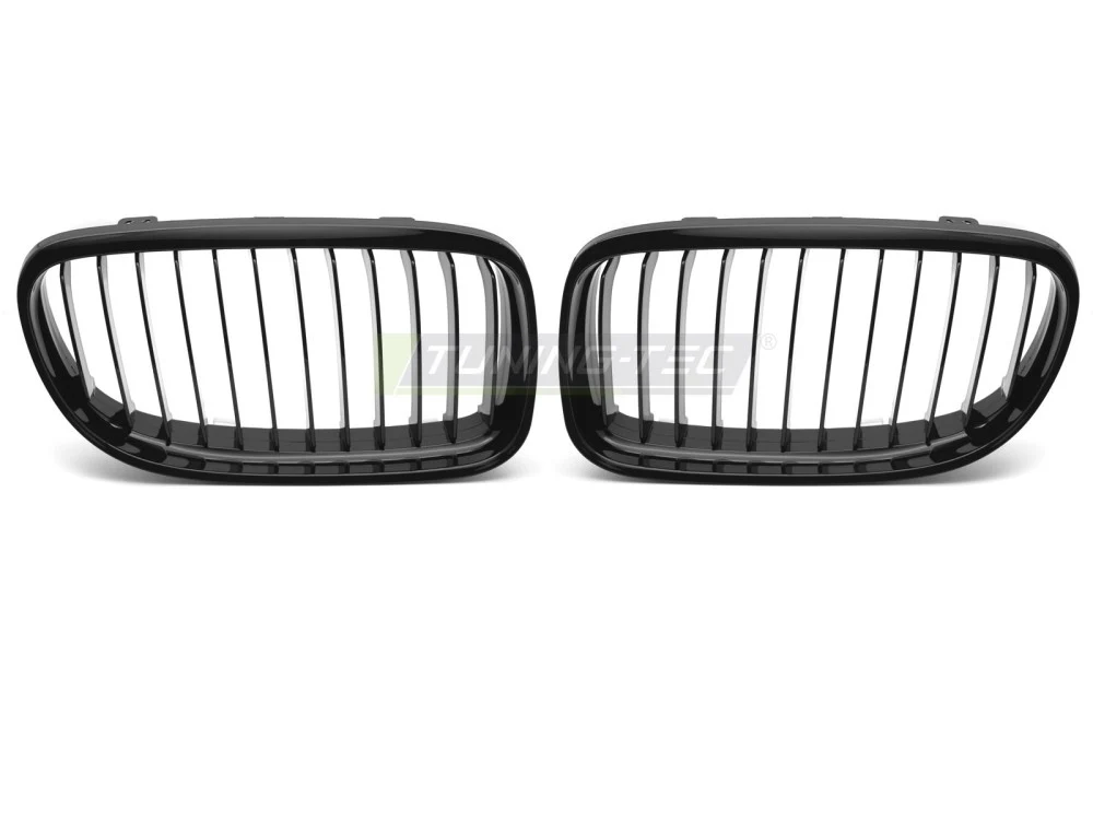 Grill BMW 3-serie E90/E91 LCI 2009–2011 Blank Svart - GRBMH6