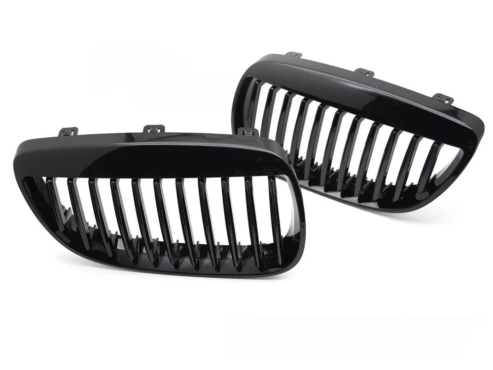 Grill BMW 3-Serie E92/E93 (2007–2010) Coupé/Cabriolet Glossy Svart - GRBN02