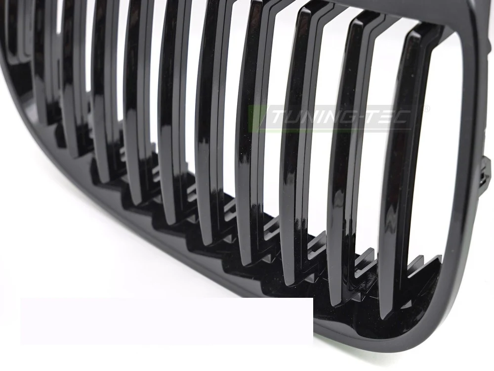 Grill BMW 3-Serie E92/E93 (2007–2010) Coupé/Cabriolet Glossy Svart - GRBN02