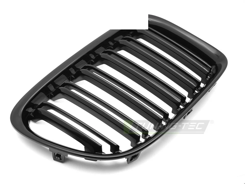 Grill BMW X1 E84 (2009–2014) Sport Double Bar Glossy Svart - GRBMU0