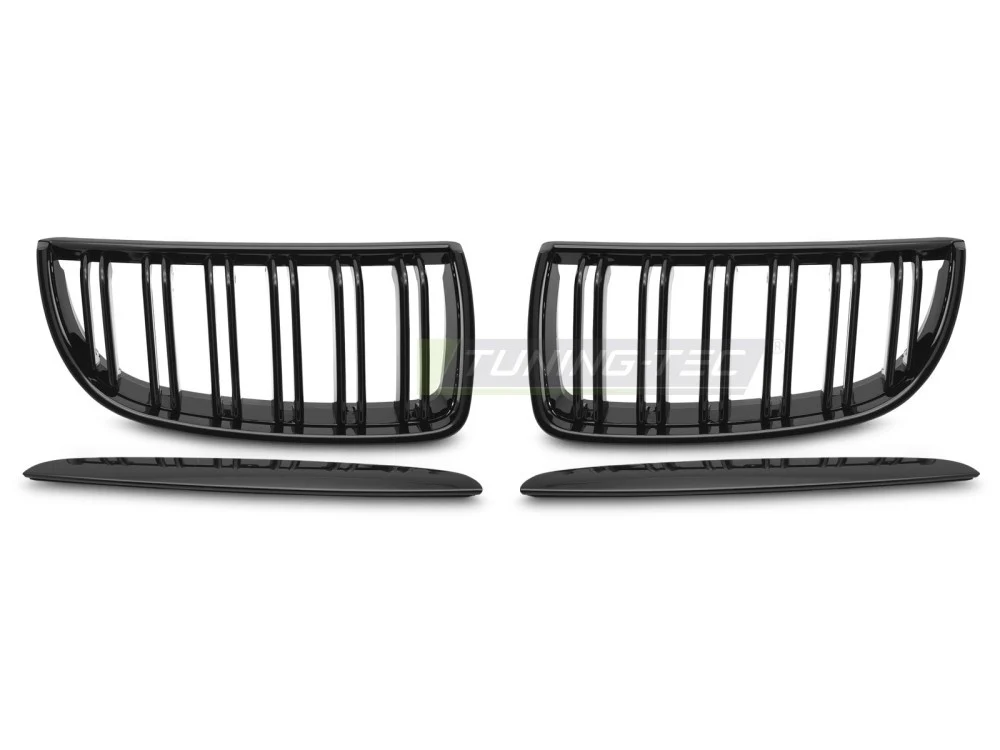Grill BMW 3 Serie E90/E91 05-11 - Glossy Black Double Bar