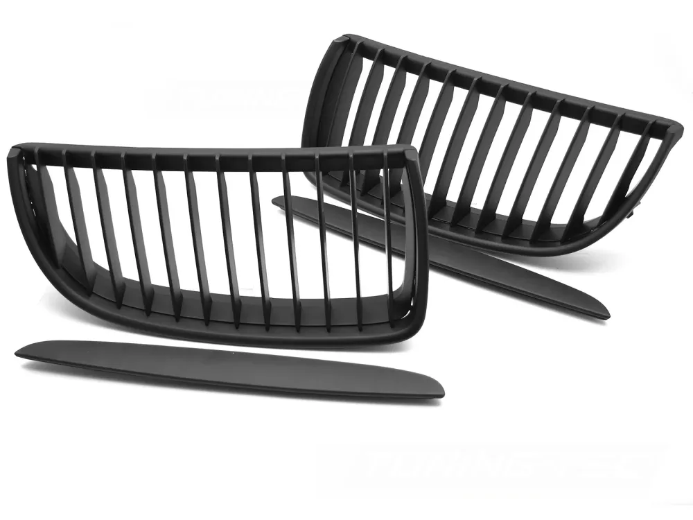 Grill BMW 3 Serie E90/E91 05-11 - Matt Svart