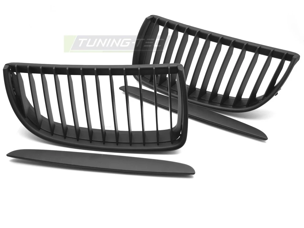 Grill BMW 3 Serie E90/E91 05-11 - Matt Svart