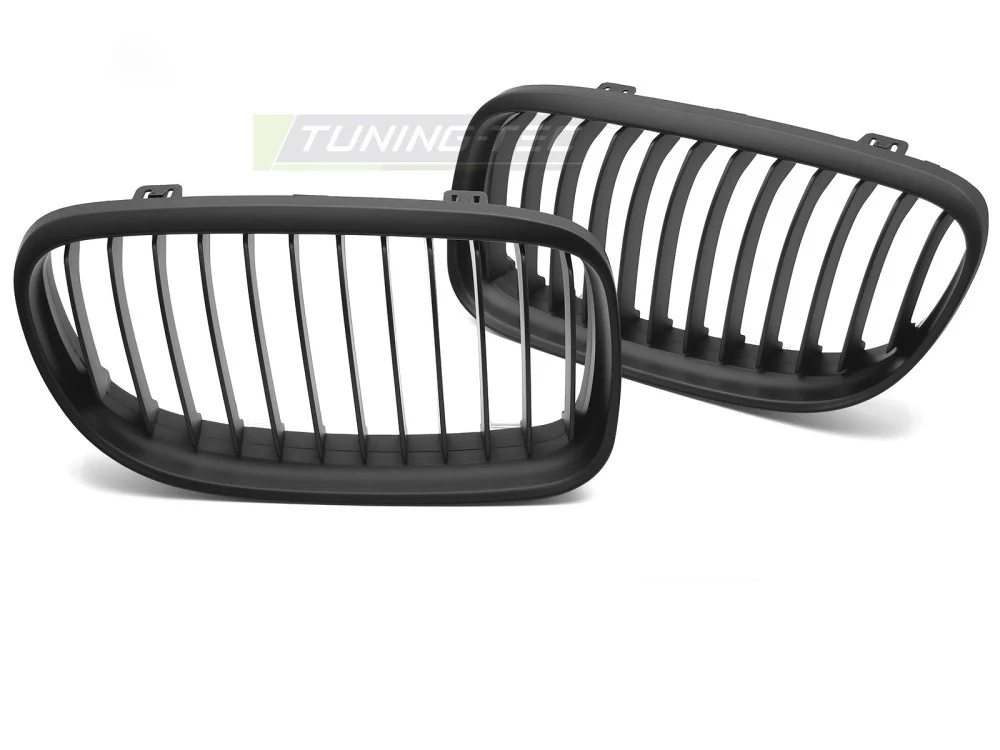 Grill BMW 3 Serie E90/E91 LCI 09-11 - Matt Svart