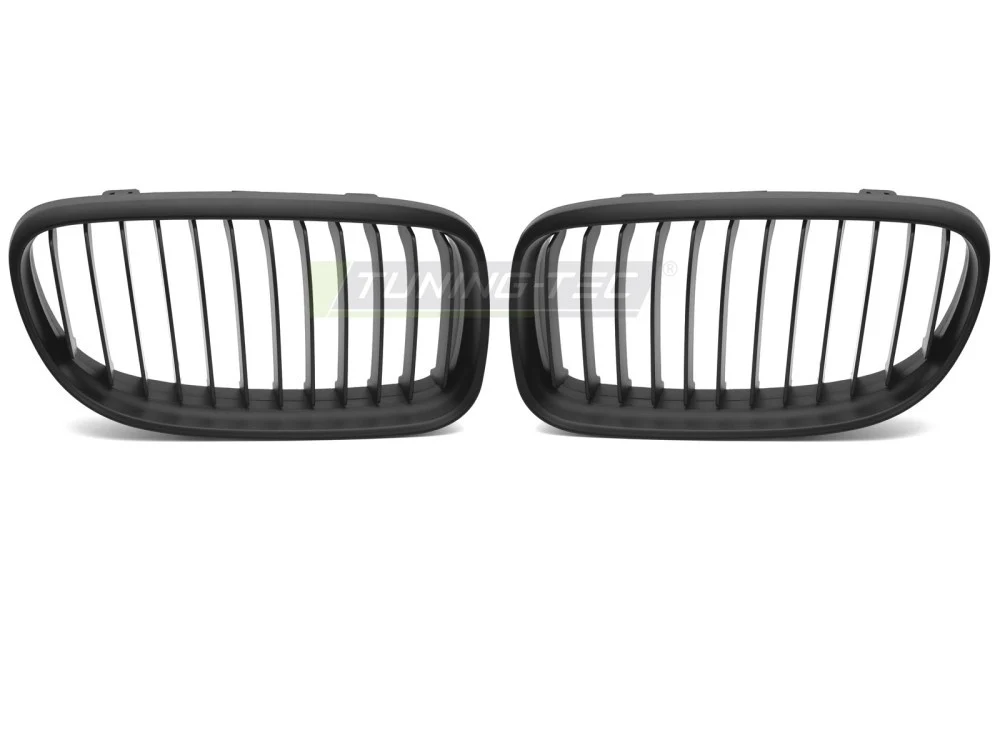 Grill BMW 3 Serie E90/E91 LCI 09-11 - Matt Svart