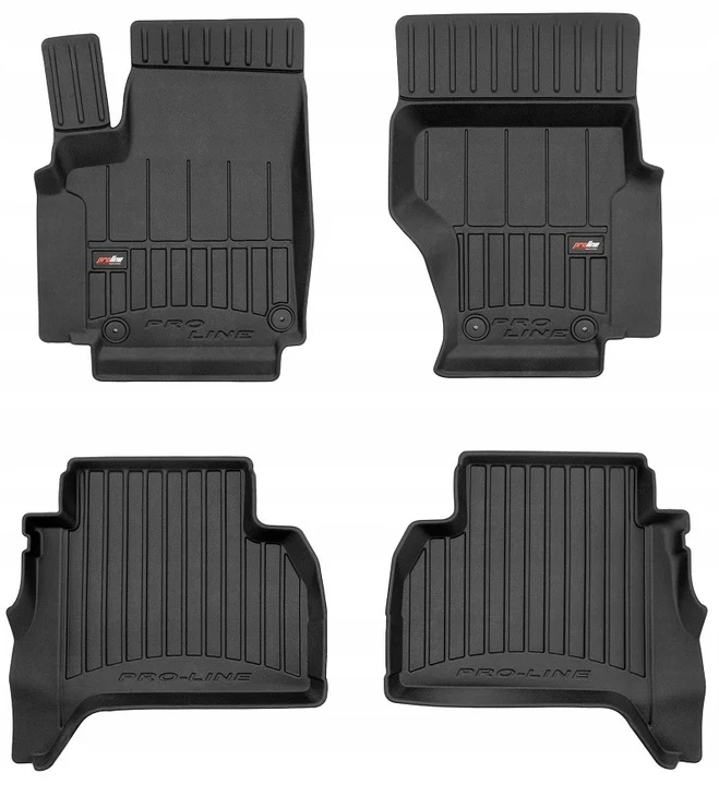 Gulvmatter Vw Amarok I (2009-2020) – 3D Premium med sidekant | Frogum