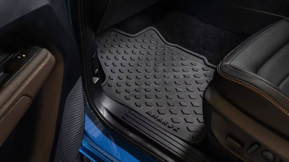 Gulvmatter Vw Amarok (2022-) – HDTE - High-density Termoplast-elastomer | VAG OEM