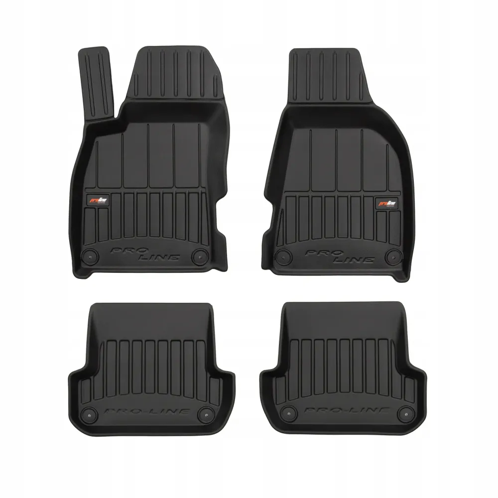 Gulvmatter Audi A4 (B6) (2000-2004) – 3D Premium med sidekant | Frogum