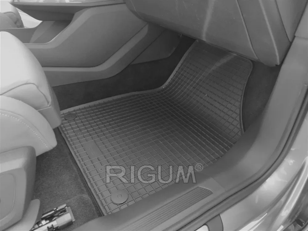 Gulvmatter Audi Q4 e-tron (2021-) – Luktfrie gummi | Rigum