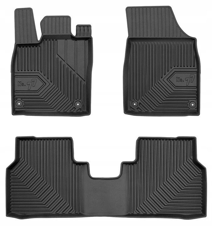 Gulvmatter Audi Q4 e-Tron (2021-) – 3D Premium med sidekant | Frogum