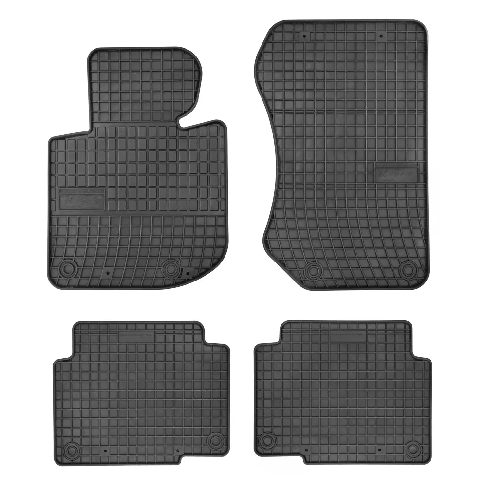 Gulvmatter Bmw 3-serie (E36) (1999-2001) – med sidekant på 1 cm | Frogum