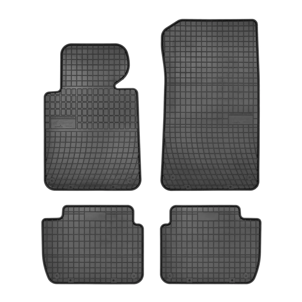 Gulvmatter Bmw 3 (E46) (1998-2005) – med sidekant på 1 cm | Frogum