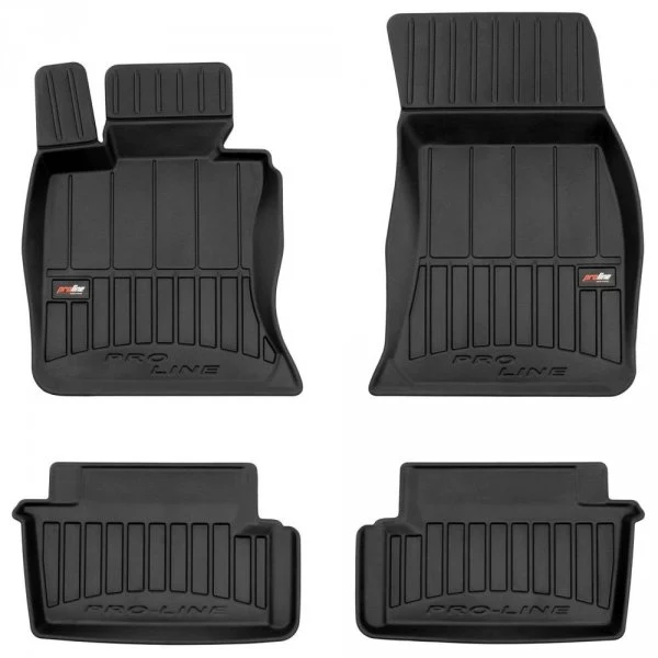 Gulvmatter Bmw 4 (F32) (2013-2020) – 3D Premium med sidekant | Frogum
