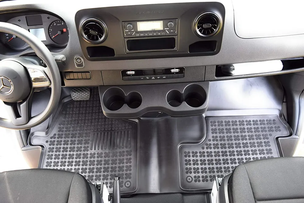 Gulvmatter Vw Crafter I (2006-2016) – med høykant | Rezaw-Plast