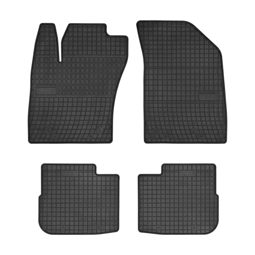 Gulvmatter Fiat Tipo Hatchback (2015-) – med sidekant på 1 cm | Frogum