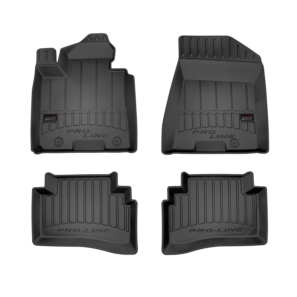 Gulvmatter Hyundai Tucson III (2015-2020) – 3D Premium med sidekant | Frogum