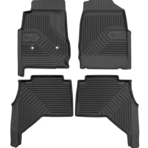 Gulvmatter Isuzu D-Max II (2012-2019) – 3D Premium med sidekant | Frogum